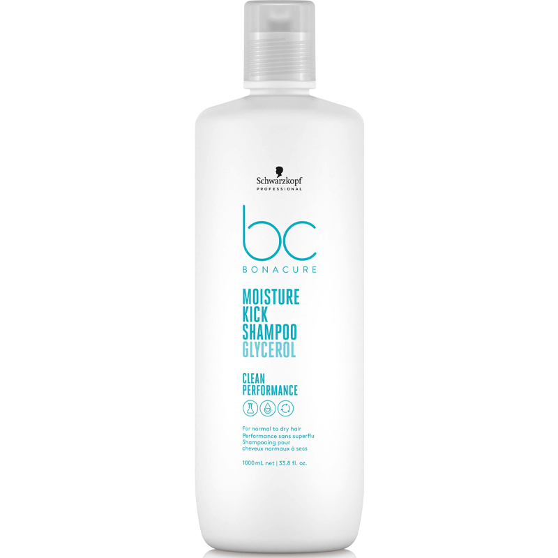 DẦU GỘI SCHWARZKOPF BC MOISTURE KICK DÀNH CHO TÓC UỐN XOĂN 1000ML