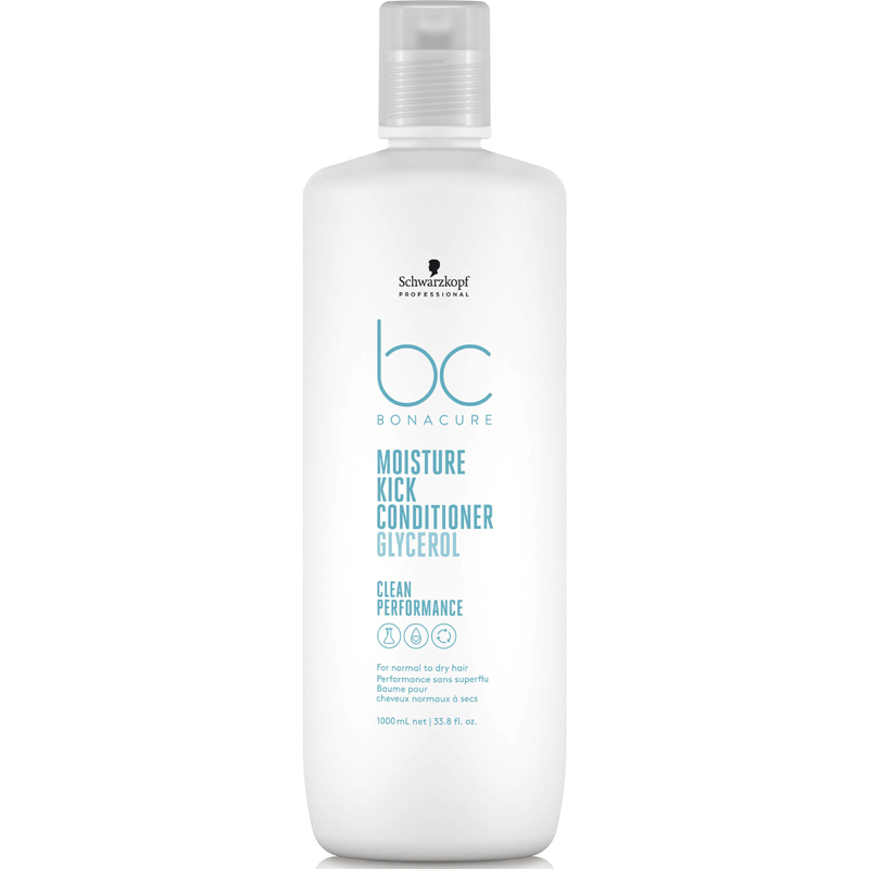 DẦU XÃ SCHWARZKOPF BC MOISTURE KICK DÀNH CHO TÓC UỐN XOĂN 1000ML