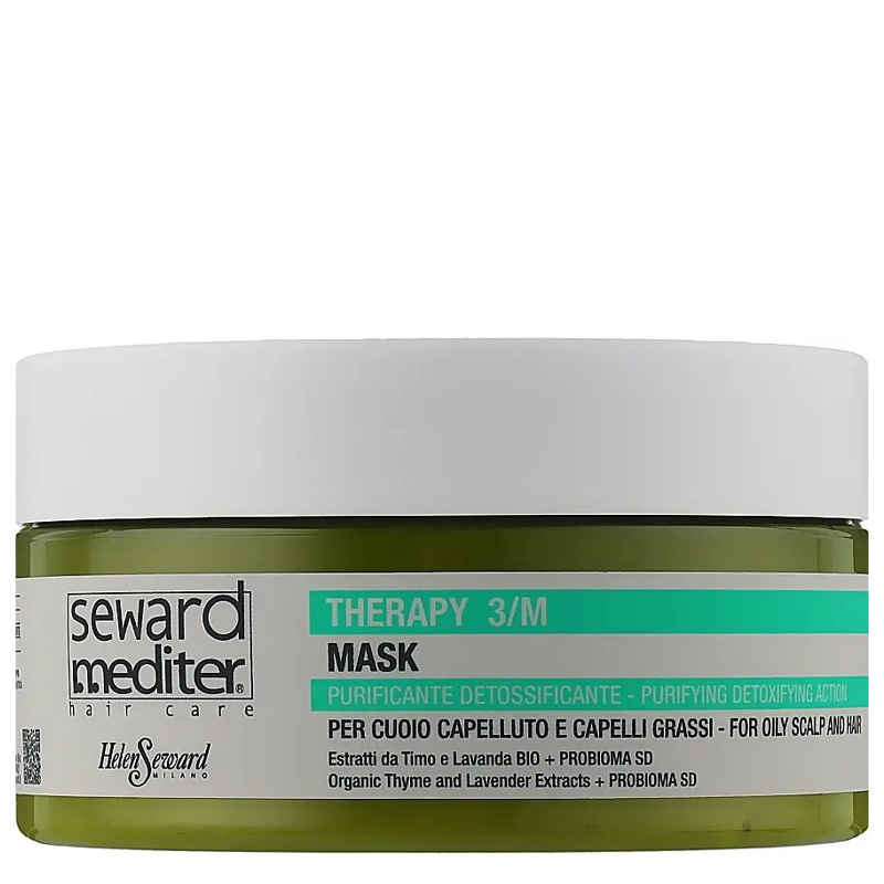 HẤP DẦU ĐẤT SÉT DÀNH CHO TÓC DẦU 3/M HELEN SEWARD CLAY MASK 250ML