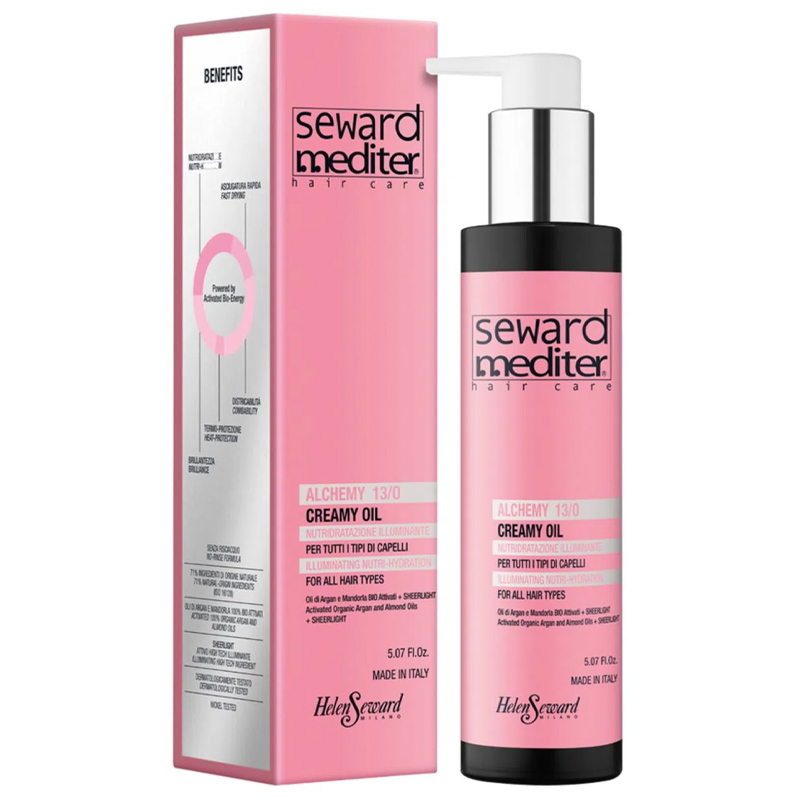 TINH DẦU DÀNH CHO MỌI LOẠI TÓC 13/O HELEN SEWARD ARGAN ALCHEMY OMEGA 150ML