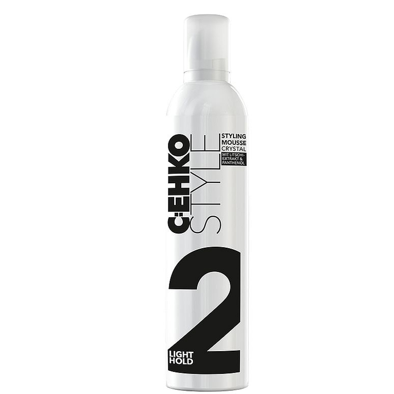 KEO BỌT CEHKO TẠO KIỂU ÁNH PHA LÊ STYLING MOUSSE CRYSTAL 400ML