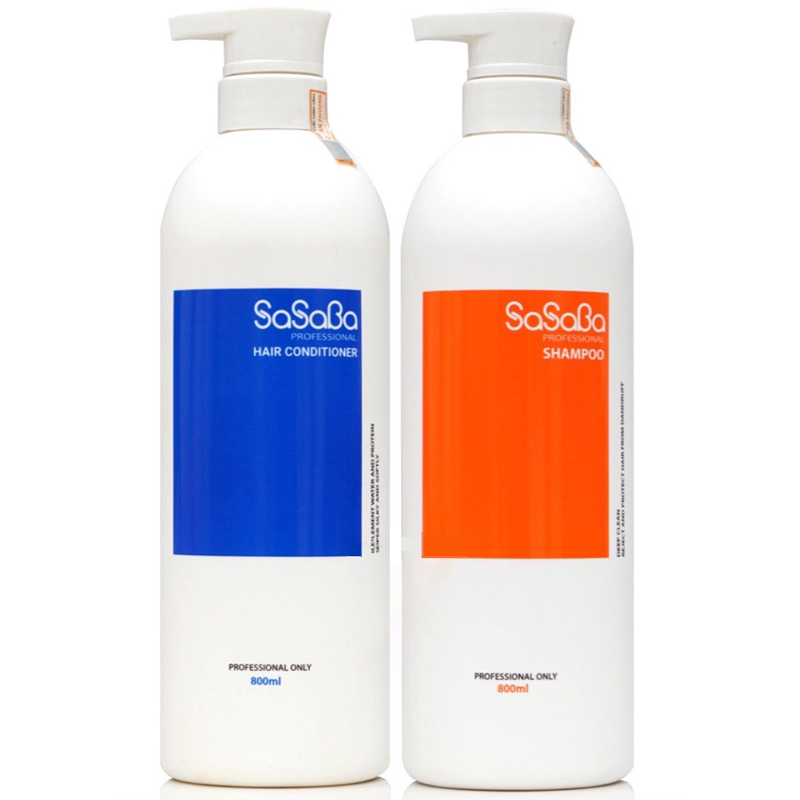 DẦU GỘI XÃ HOÀN HÌNH DÀNH CHO TÓC ĐÃ QUA SỬ DỤNG HOÁ CHẤT SASABA 800ML