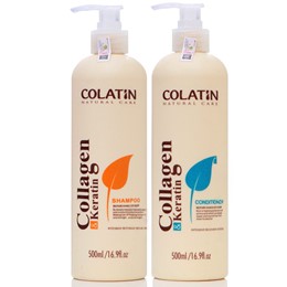 DẦU GỘI XÃ PHỤC HỒI TÓC HƯ TỔN COLATIN KERATIN 500ML