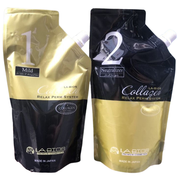 THUỐC UỐN - DUỖI TÓC CAO CẤP COLLAGEN LABIOS SIÊU BÓNG MƯỢT 400ML THUỐC UỐN - DUỖI TÓC CAO CẤP COLLAGEN LABIOS SIÊU BÓNG MƯỢT 400ML