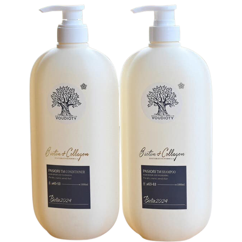 DẦU GỘI XẢ BIOTIN COLLAGEN (2024) PHỤC HỒI SIÊU MỀM MƯỢT 1000ML