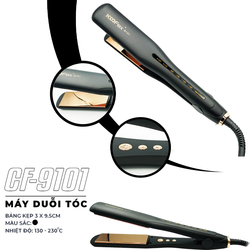 MÁY KẸP DUỖI TÓC CF-9101