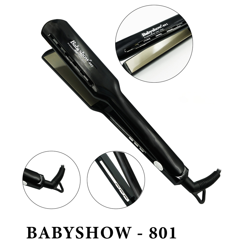 MÁY KẸP DUỖI TÓC BẢN LỚN EBL-801