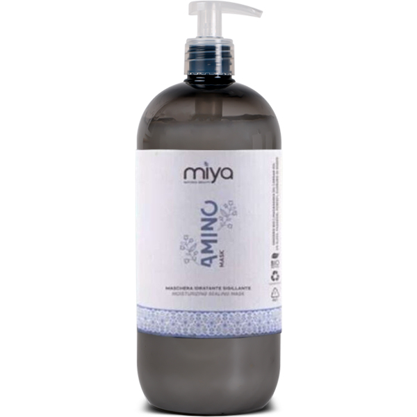Hấp dầu Miya amino mask dưỡng ẩm phục hồi siêu mềm mượt 1000ml