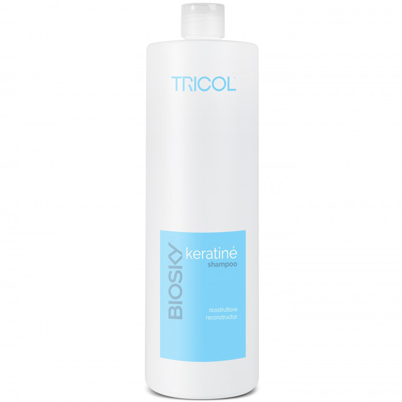 Dầu gội Tricol biosky keratine tái tạo cấu trúc tóc hư tổn 1000ml