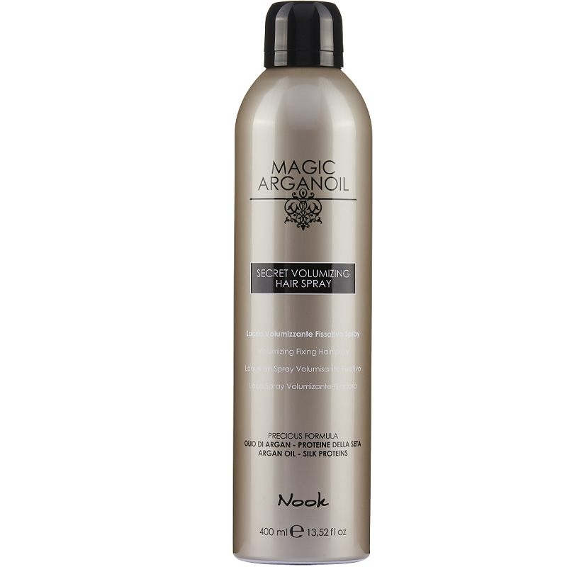Gôm cứng Nook tạo kiểu tóc bền lâu secret volumizing hair spray 400ml