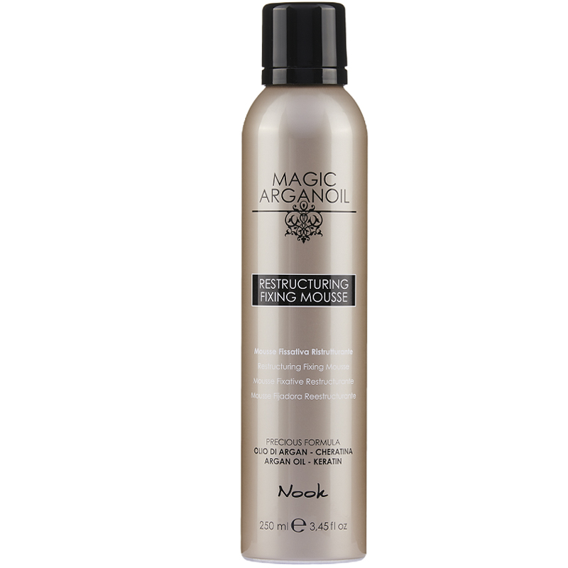 Bọt tạo kiểu Nook giữ nếp tóc vừa secret restructuring fixing mousse 250ml