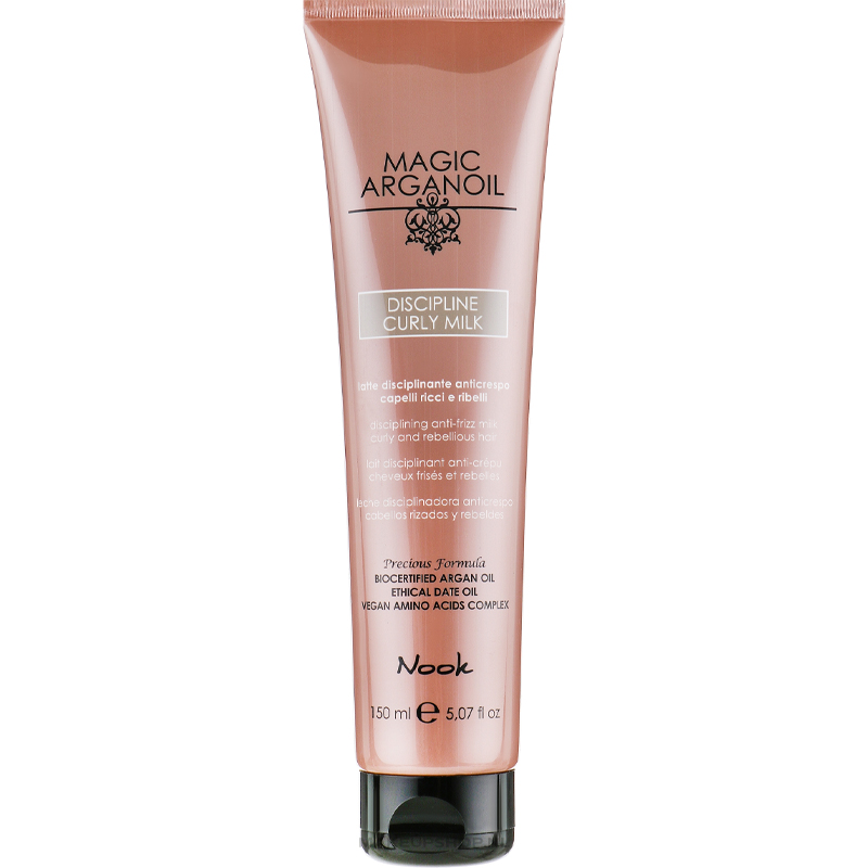 Kem dưỡng Nook chống rối tạo nếp và mềm mượt tóc discipline curly milk 150ml