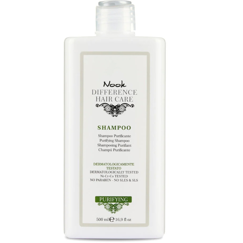 Dầu gội Nook purifying trị gàu và trị dầu cho tóc 500ml
