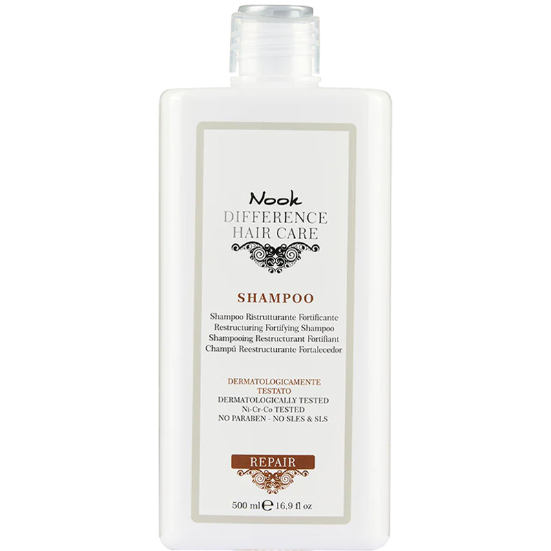 Dầu gội Nook repair nuôi dưỡng tái tạo cho tóc hư tổn và da đầu yếu 500ml