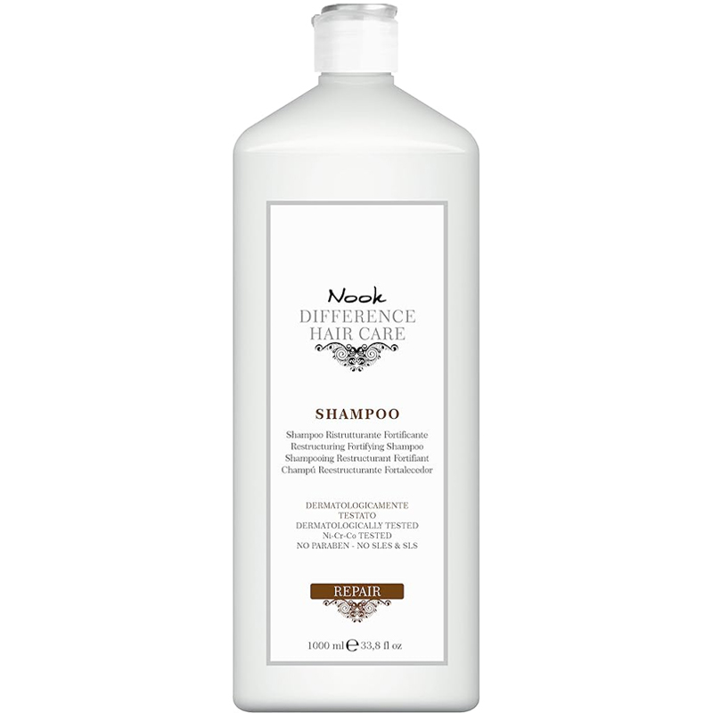 Dầu gội Nook repair nuôi dưỡng tái tạo cho tóc hư tổn và da đầu yếu 1000ml