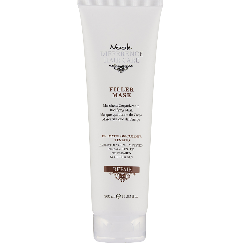 Mặt nạ Nook nuôi dưỡng tại tạo cho tóc thường và da đầu yếu, hư tổn repair filler mask 300ml