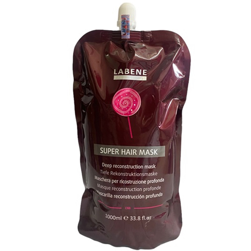 Kem ủ tóc Labene Super Hair Mask phục hồi biểu bì tóc 1000ml