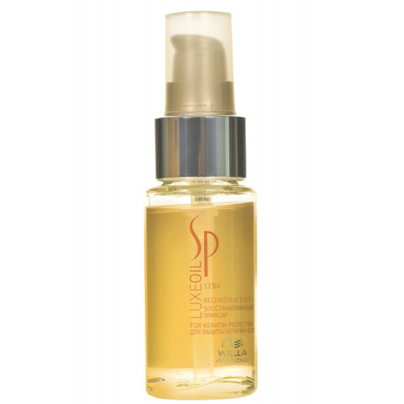 TINH DẦU ARGAN DƯỠNG CHỮA TRỊ TÓC HƯ TỔN SP LUXE OIL 30ML