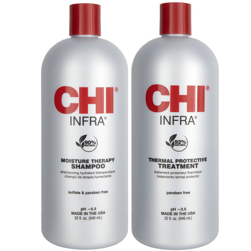 CẶP DẦU GỘI XÃ CHI INFRA DƯỠNG ẨM CHO TÓC KHÔ HƯ 946ML X 2