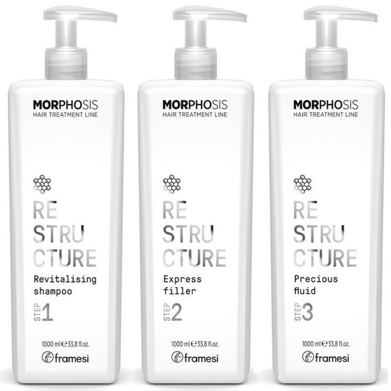 Bộ Phục Hồi Tóc Framesi Morphosis Re-Structure 1000ml x 3