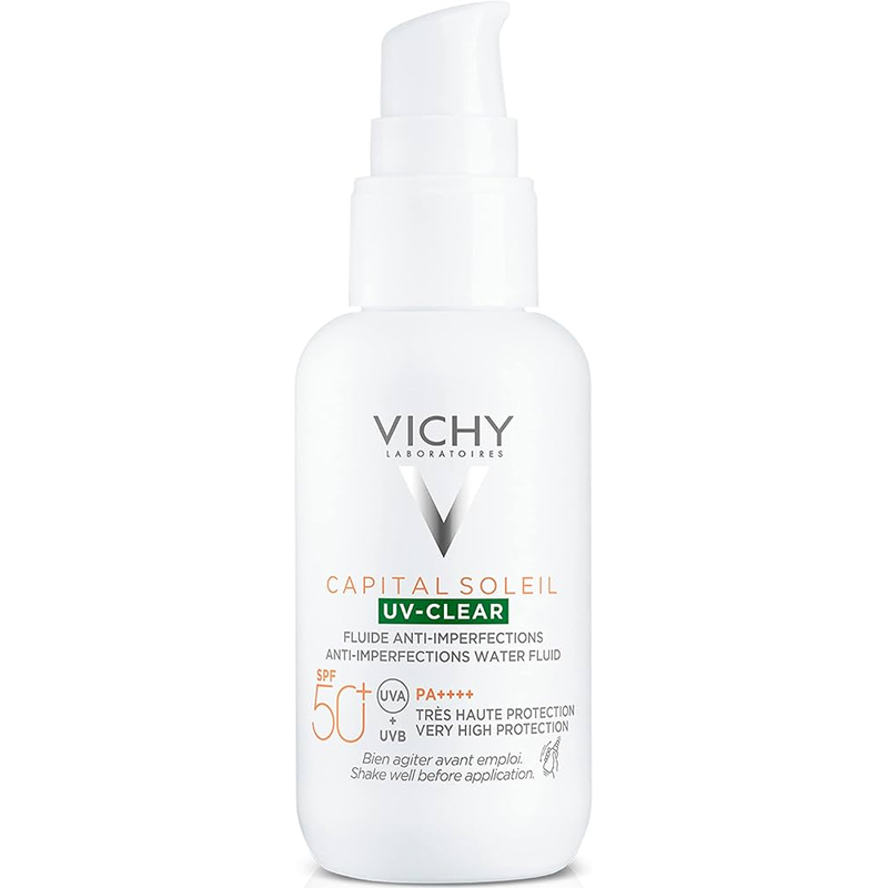 GEL CHỐNG NẮNG KIỂM SOÁT DẦU GIÚP GIẢM DẦU MỤN VICHY CAPITAL SOLEIL UV-CLEAR ANTI 50ML