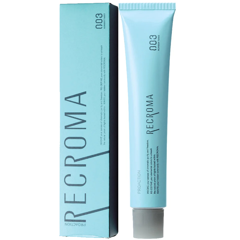 MÀU NHUỘM RECROMA INTENSIVE LINE CHUYÊN SÂU NUMBER THREE 80G
