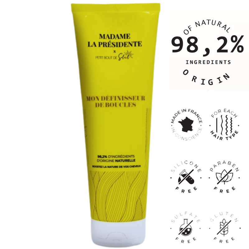 Kem tạo kiểu tóc uốn xoăn Madame La Presente Définisseur De Boucles 250ml