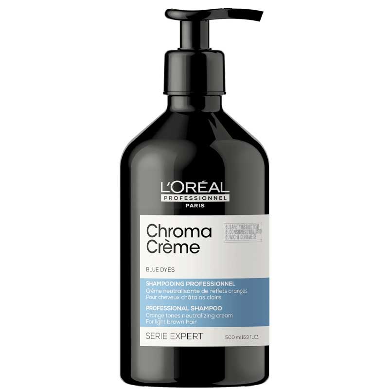 DẦU GỘI L'OREAL KHỬ CAM CHROME CRÈAM BLUE DYES 500ML
