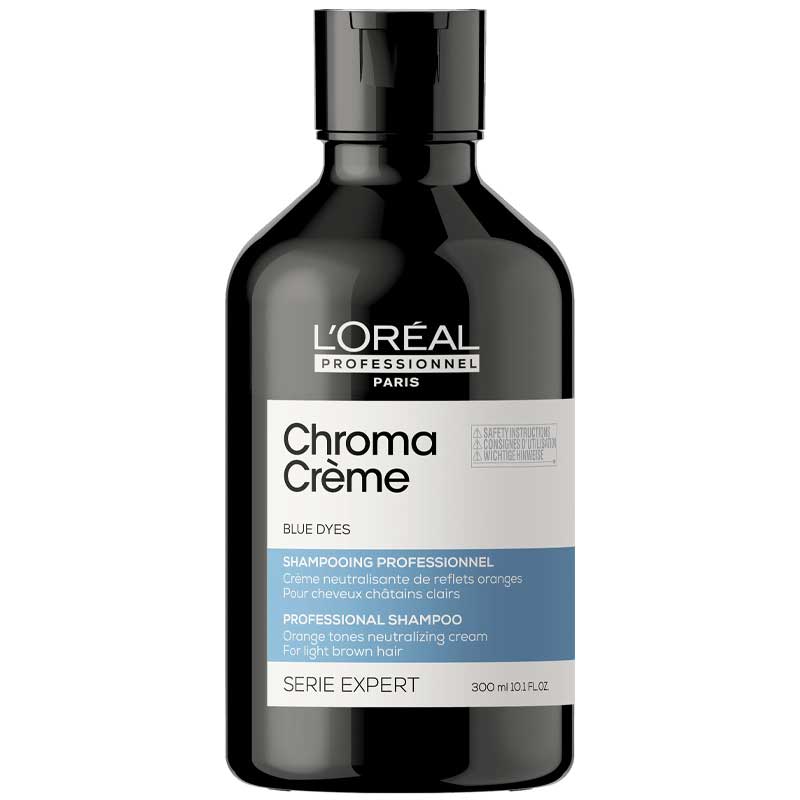 DẦU GỘI L'OREAL KHỬ CAM CHROME CRÈAM BLUE DYES 300ML