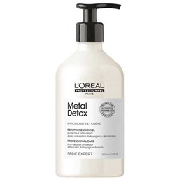 HẤP DẦU L'OREAL METAL DETOX THẢI ĐỘC CHO TÓC MẢNH 500ML