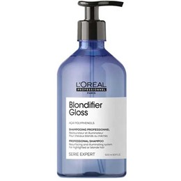 DẦU GỘI L'OREAL BLONDIFIER GLOSS TĂNG ĐỘ BÓNG MƯỢT CHO TÓC TẨY 500ML