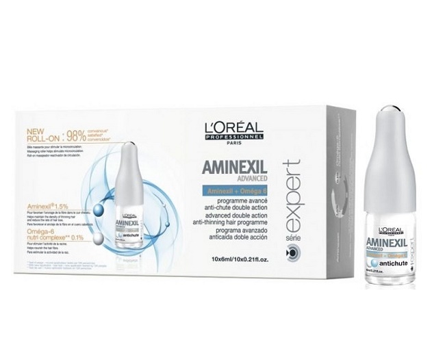 TINH CHẤT ĐẶC TRỊ GIÚP GIẢM RỤNG TÓC AMINEXIL ADVANCED 10 x 6ML