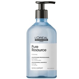 DẦU GỘI L'OREAL PURE RESOURCE CHĂM SÓC DA ĐẦU NHỜN 500ML