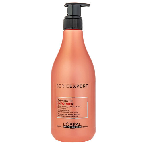 DẦU GỘI TĂNG CƯỜNG CHO TÓC GÃY RỤNG INFORCER VỚI BIOTIN + VITAMIN B6 500ML DẦU GỘI TĂNG CƯỜNG CHO TÓC GÃY RỤNG INFORCER VỚI BIOTIN + VITAMIN B6 500ML
