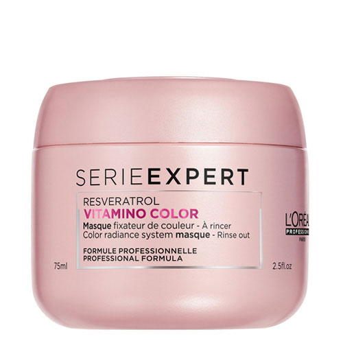 HẤP DẦU DƯỠNG MÀU L'OREAL VITAMINO RESVERATROL 75ML