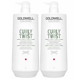 DẦU GỘI XẢ GOLDWELL CURLY TWIST DÀNH CHO TÓC XOĂN UỐN 1000ML