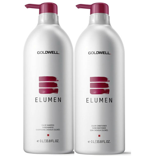 DẦU GỘI XẢ CHO TÓC NHUỘM ELUMEN GOLDWELL 1000ML