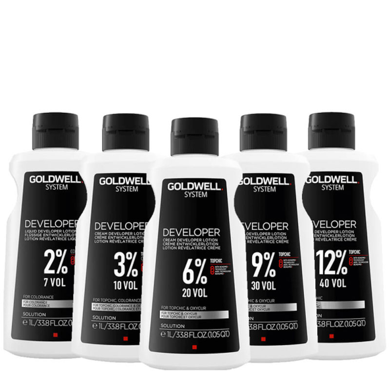 DUNG MÔI PHA MÀU NHUỘM TOPCHIC OXY GOLDWELL 1000ML