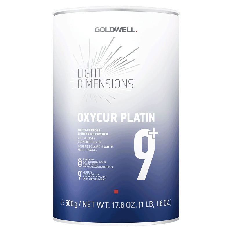 BỘT TẨY TÓC GOLDWELL 9+ LIGHT DIMENSIONS OXYCUR PLATIN 500G