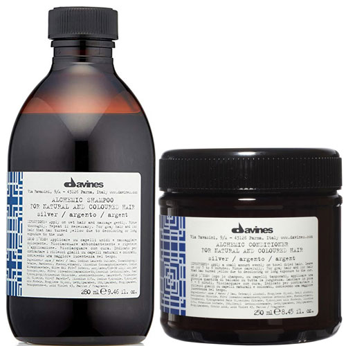 DẦU GỘI XẢ DAVINES ALCHEMIC SILVER CHO TÓC NHUỘM SÁNG 280ML
