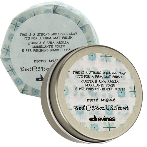 WAX DẠNG ĐẤT SÉT TĂNG ĐỘ CỨNG CHO TÓC DAVINES STRONG MOULDING CLAY 75ML