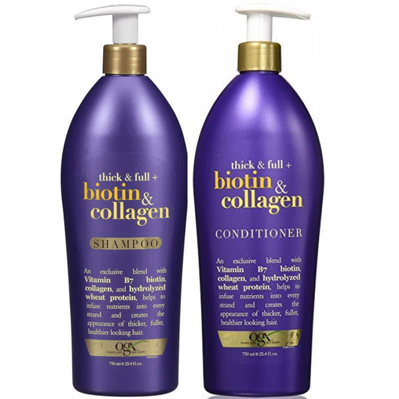 DẦU GỘI XẢ BIOTIN COLLAGEN GIÚP CHỐNG RỤNG & KÍCH THÍCH MỌC TÓC 750ML