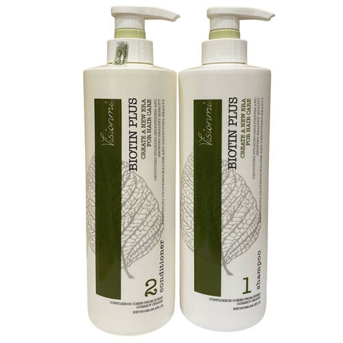 DẦU GỘI XẢ BIOTIN PLUS VISIONMI DÀNH CHO TÓC KHÔ, GÃY RỤNG 800ML