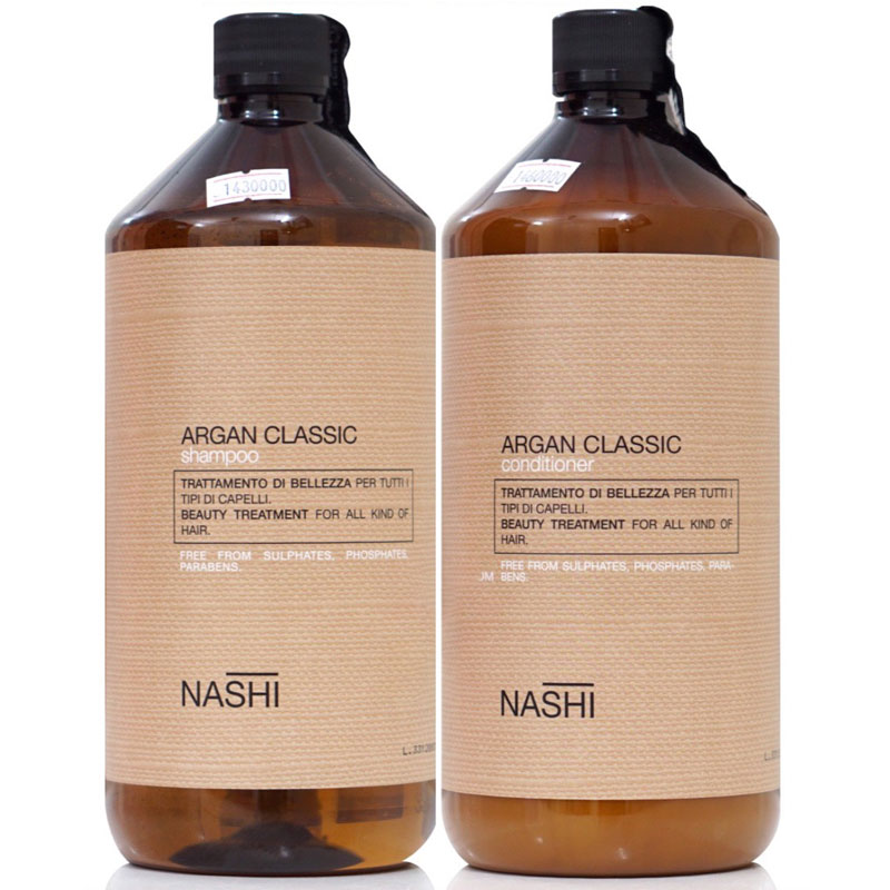 DẦU GỘI XẢ PHỤC HỒI NASHI ARGAN CLASSIC 1000ML