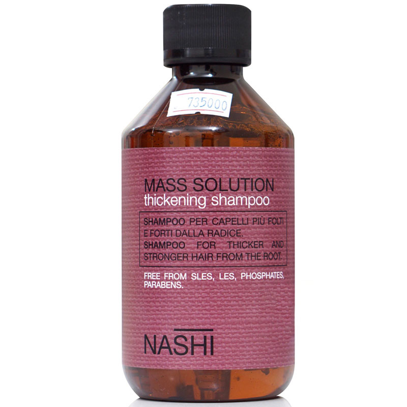 DẦU GỘI NASHI MASS SOLUTION THICKENING CHO TÓC MỎNG, LÀM DÀY VÀ CHỐNG RỤNG 250ML