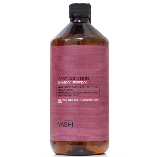 DẦU GỘI NASHI MASS SOLUTION THICKENING CHO TÓC MỎNG, LÀM DÀY VÀ CHỐNG RỤNG 1000ML