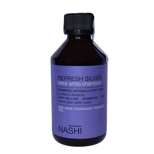 DẦU GỘI KHỬ ÁNH VÀNG NASHI REFRESS SIVLER 250ML