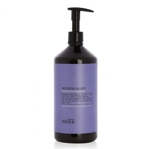 DẦU GỘI KHỬ ÁNH VÀNG NASHI REFRESS SIVLER 1000ML