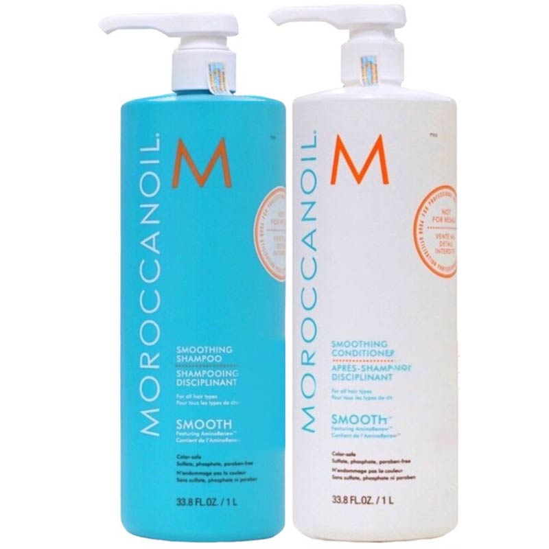 DẦU GỘI XẢ SMOOTH MOROCCANOIL SIÊU SUÔN MƯỢT 1000ML