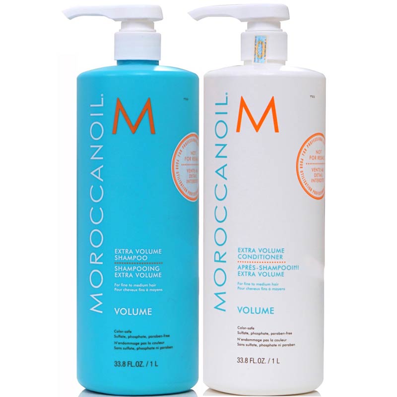 DẦU GỘI XẢ TĂNG PHỒNG MOROCCANOIL EXTRA VOLUME  1000ML